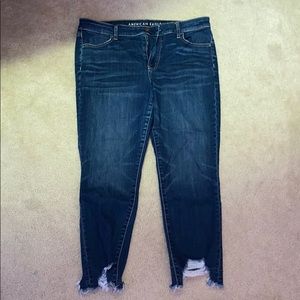 Cropped jeans